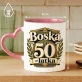Kubek Z Nadrukiem Na 50 Urodziny Prezent Dla Kobiety: Boska 50-Latka