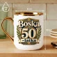 Kubek Z Nadrukiem Na 50 Urodziny Prezent Dla Kobiety: Boska 50-Latka