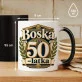 Kubek Z Nadrukiem Na 50 Urodziny Prezent Dla Kobiety: Boska 50-Latka