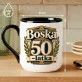 Kubek Z Nadrukiem Na 50 Urodziny Prezent Dla Kobiety: Boska 50-Latka