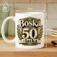 Kubek Z Nadrukiem Na 50 Urodziny Prezent Dla Kobiety: Boska 50-Latka