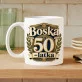 Kubek Z Nadrukiem Na 50 Urodziny Prezent Dla Kobiety: Boska 50-Latka