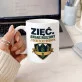 Kubek Z Nadrukiem Dla Zięcia Prezent Dla Mężczyzny: Awans Z Okresem Próbnym Kubek Z Nadrukiem Dla Zięcia Prezent Dla Mężczyzny: Awans Z Okresem Próbnym