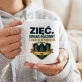 Kubek Z Nadrukiem Dla Zięcia Prezent Dla Mężczyzny: Awans Z Okresem Próbnym Kubek Z Nadrukiem Dla Zięcia Prezent Dla Mężczyzny: Awans Z Okresem Próbnym