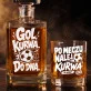 Zestaw Do Whisky Dla Piłkarza Prezent Dla Mężczyzny: Gol, Kurwa. Do Dna.
