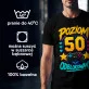 Koszulka Męska Na 50 Prezent Dla Mężczyzny: Poziom 50