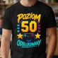 Koszulka Męska Na 50 Prezent Dla Mężczyzny: Poziom 50