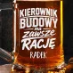 Kufel Personalizowany z Grawerem Dla Kierownika Budowy Prezent Dla Mężczyzny: Mistrz Placu Budowy Kufel Personalizowany z Grawerem Dla Kierownika Budowy Prezent Dla Mężczyzny: Mistrz Placu Budowy