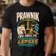Koszulka Męska Dla Prawnika Prezent Dla Mężczyzny: Prawnik Się Nie
