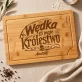 Deska Do Krojenia z Grawerem Dla Wędkarza Prezent Dla Mężczyzny: Wędka To Moje Królestwo