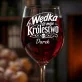 Kieliszek Do Wina z Grawerem Dla Wędkarza Prezent Dla Mężczyzny: Wędka To Moje Królestwo