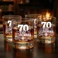 Szklanka Do Whisky Na 70 Urodziny Prezent Dla Mężczyzny: 70 Lat Leżakowania Szklanka Do Whisky Na 70 Urodziny Prezent Dla Mężczyzny: 70 Lat Leżakowania