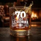 Szklanka Do Whisky Na 70 Urodziny Prezent Dla Mężczyzny: 70 Lat Leżakowania Szklanka Do Whisky Na 70 Urodziny Prezent Dla Mężczyzny: 70 Lat Leżakowania