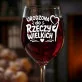 Kieliszek Do Wina Dla Gimnastyczki Prezent Dla Kobiety: Urodzona Do Rzeczy Wielkich