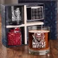 Zestaw Prezentowy Whisky Dla Barbera Dla Mężczyzny: Mistrz Brzytwy Zestaw Prezentowy Whisky Dla Barbera Dla Mężczyzny: Mistrz Brzytwy