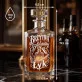 Karafka Do Whisky z Grawerem Dla Barbera Prezent: Barberski Toast