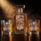 Zestaw Do Whisky Dla Barbera Prezent Dla Mężczyzny: Barberski Toast Zestaw Do Whisky Dla Barbera Prezent Dla Mężczyzny: Barberski Toast