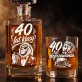 Zestaw Do Whisky Dla 40 Latka Prezent Na 40 Urodziny Dla Mężczyzny: 40 Lat Klasy Zestaw Do Whisky Dla 40 Latka Prezent Na 40 Urodziny Dla Mężczyzny: 40 Lat Klasy