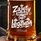 Kufel Personalizowany Na Dzień Chłopaka Prezent Dla Chłopaka Mężczyzny: Zajęty Byciem Legendą