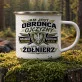 Kubek Emaliowany Dla Wojskowego Prezent Na Przysięgę Wojskową Dla Mężczyzny: Straż Ojczyzny Kubek Emaliowany Dla Wojskowego Prezent Na Przysięgę Wojskową Dla Mężczyzny: Straż Ojczyzny
