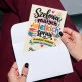 Kartka Personalizowana Na Dzień Nauczyciela W Przedszkolu Prezent Dla Nauczyciela Kobiety: Szefowa Małych Wielkich
