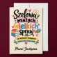 Kartka Personalizowana Na Dzień Nauczyciela W Przedszkolu Prezent Dla Nauczyciela Kobiety: Szefowa Małych Wielkich
