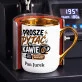 Kubek Personalizowany Na Dzień Nauczyciela Prezent Dla Nauczyciela Mężczyzny: Proszę Pytać Po Kawie