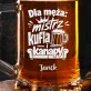 Kufel Personalizowany z Grawerem Na Dzień Mężczyzny Dla Męża Prezent: Męski Humor Piwny Kufel Personalizowany z Grawerem Na Dzień Mężczyzny Dla Męża Prezent: Męski Humor Piwny