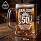 Zestaw Prezentowy Kufel Dla 50 Latka Prezent Na 50 Urodziny Dla Mężczyzny: Jam Jest 50 Latek Zestaw Prezentowy Kufel Dla 50 Latka Prezent Na 50 Urodziny Dla Mężczyzny: Jam Jest 50 Latek