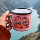 Kubek Emaliowany Na 55 Urodziny Prezent Dla 55 Latki Kobiety: Retro Kobieca Elegancja Kubek Emaliowany Na 55 Urodziny Prezent Dla 55 Latki Kobiety: Retro Kobieca Elegancja