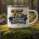 Kubek Emaliowany Dla 75 Latka Prezent Na 75 Urodziny Dla Mężczyzny: Dojrzały Szyk Kubek Emaliowany Dla 75 Latka Prezent Na 75 Urodziny Dla Mężczyzny: Dojrzały Szyk