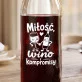 Karafka Do Wina Dla Pary Młodej Prezent Na Ślub Dla Pary: Miłosny Toast Karafka Do Wina Dla Pary Młodej Prezent Na Ślub Dla Pary: Miłosny Toast