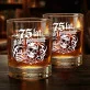 Szklanka Do Whisky Na 75 Urodziny Prezent Dla Mężczyzny: 75 Lat, Nalej Podwójnie Szklanka Do Whisky Na 75 Urodziny Prezent Dla Mężczyzny: 75 Lat, Nalej Podwójnie
