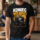 Koszulka Męska Na Kawalerski Prezent Dla Mężczyzny: Koniec Wolności