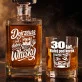 Zestaw Do Whisky Na 30 Urodziny Prezent Dla Mężczyzny: Dojrzewający Gentleman Zestaw Do Whisky Na 30 Urodziny Prezent Dla Mężczyzny: Dojrzewający Gentleman