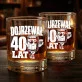Szklanka Do Whisky Na 40 Urodziny Prezent Dla Mężczyzny: Dojrzewał 40 Lat Szklanka Do Whisky Na 40 Urodziny Prezent Dla Mężczyzny: Dojrzewał 40 Lat