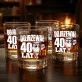 Szklanka Do Whisky Na 40 Urodziny Prezent Dla Mężczyzny: Dojrzewał 40 Lat Szklanka Do Whisky Na 40 Urodziny Prezent Dla Mężczyzny: Dojrzewał 40 Lat