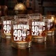 Szklanka Do Whisky Na 40 Urodziny Prezent Dla Mężczyzny: Dojrzewał 40 Lat Szklanka Do Whisky Na 40 Urodziny Prezent Dla Mężczyzny: Dojrzewał 40 Lat