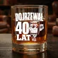 Szklanka Do Whisky Na 40 Urodziny Prezent Dla Mężczyzny: Dojrzewał 40 Lat Szklanka Do Whisky Na 40 Urodziny Prezent Dla Mężczyzny: Dojrzewał 40 Lat