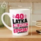Kubek Z Nadrukiem Dla 40 Latki Prezent Na 40 Urodziny Dla Kobiety: 40-Latka Limitowana Edycja Kubek Z Nadrukiem Dla 40 Latki Prezent Na 40 Urodziny Dla Kobiety: 40-Latka Limitowana Edycja