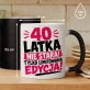 Kubek Z Nadrukiem Dla 40 Latki Prezent Na 40 Urodziny Dla Kobiety: 40-Latka Limitowana Edycja Kubek Z Nadrukiem Dla 40 Latki Prezent Na 40 Urodziny Dla Kobiety: 40-Latka Limitowana Edycja