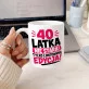 Kubek Z Nadrukiem Dla 40 Latki Prezent Na 40 Urodziny Dla Kobiety: 40-Latka Limitowana Edycja Kubek Z Nadrukiem Dla 40 Latki Prezent Na 40 Urodziny Dla Kobiety: 40-Latka Limitowana Edycja
