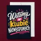 Kartka z Życzeniami Dla Świeżo Upieczonych Rodziców Dla Pary: Klub Niewyspanych Kartka z Życzeniami Dla Świeżo Upieczonych Rodziców Dla Pary: Klub Niewyspanych