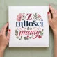 Album Na Zdjęcia Tradycyjny Na Dzień Matki Prezent Dla Mamy Kobiety: Botaniczna Elegancja Album Na Zdjęcia Tradycyjny Na Dzień Matki Prezent Dla Mamy Kobiety: Botaniczna Elegancja
