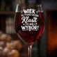 Kieliszek Do Wina Na Urodziny Prezent Dla Kobiety: Klasa To Mój Wybór Kieliszek Do Wina Na Urodziny Prezent Dla Kobiety: Klasa To Mój Wybór