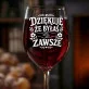 Kieliszek Do Wina Na 80 Urodziny Prezent Dla Kobiety: Dziękuję Że Byłaś Zawsze Kieliszek Do Wina Na 80 Urodziny Prezent Dla Kobiety: Dziękuję Że Byłaś Zawsze