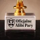 Statuetka Z Grawerem Dla Świadków Prezent Dla Pary: Oficjalne Alibi Pary