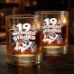 Szklanka Do Whisky Na 19 Urodziny Prezent Dla Mężczyzny: 19 Wchodzi Gładko Szklanka Do Whisky Na 19 Urodziny Prezent Dla Mężczyzny: 19 Wchodzi Gładko