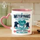 Kubek Z Nadrukiem Dla Weterynarza Prezent Dla Mężczyzny: Weterynarz Z Powołania Kubek Z Nadrukiem Dla Weterynarza Prezent Dla Mężczyzny: Weterynarz Z Powołania