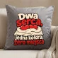 Poduszka Dekoracyjna Dla Pary Prezent Dla Pary: Dwa Serca, Jedna